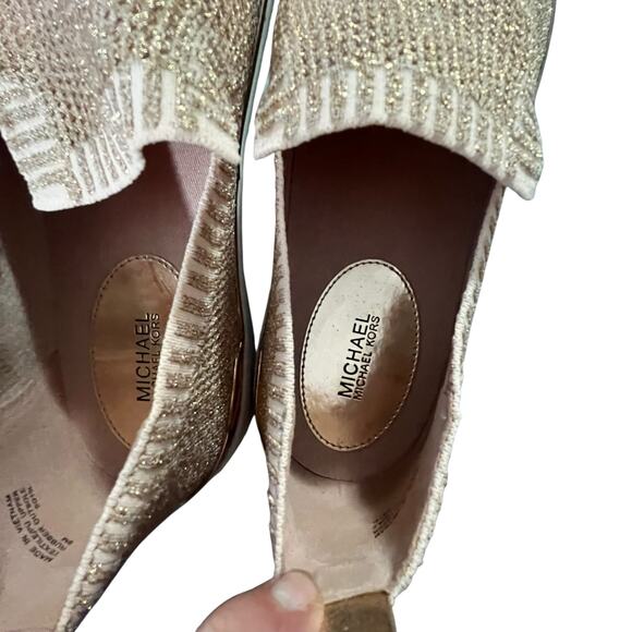 UC Michael Kors Pink & Gold Slip-On Athletic Shoes Women’s 9M - Picture 6 of 6